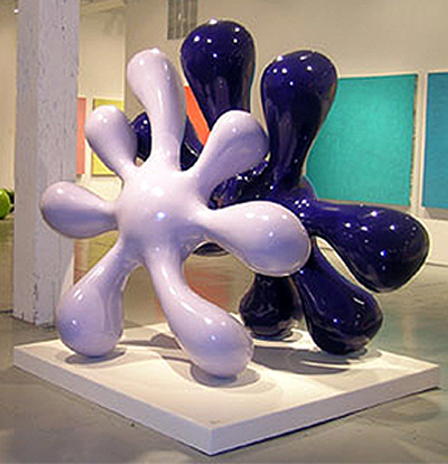 01a Splats 05 ¬– Flatfile Contemporary Galleries, Installation, Chicago, IL, 2005